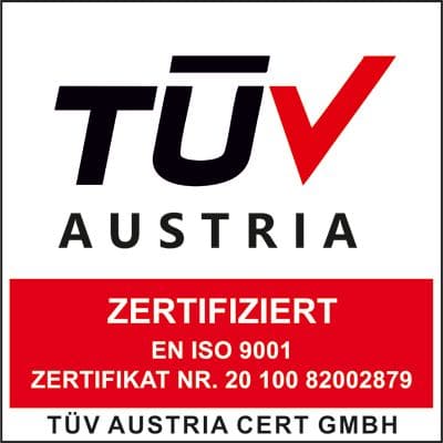 TÜV Austria Zertifizierung